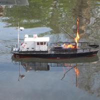 Cargo en feu