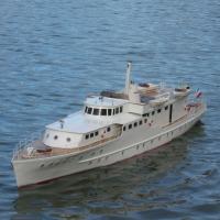 Yacht de luxe de haute mer